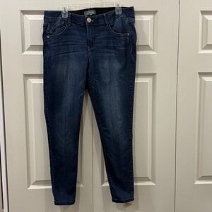 Wit & Wisdom Women’s 16W Medium Blue Jeans Skinny Leg High Waist